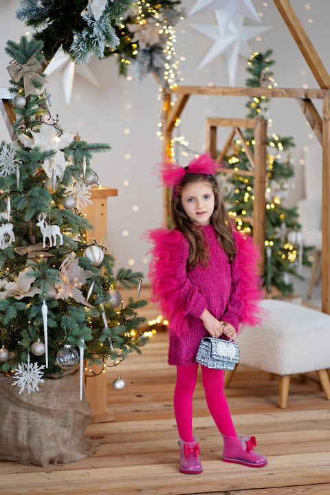 Cyclamen Tights Чорапогащник балетен в циклама