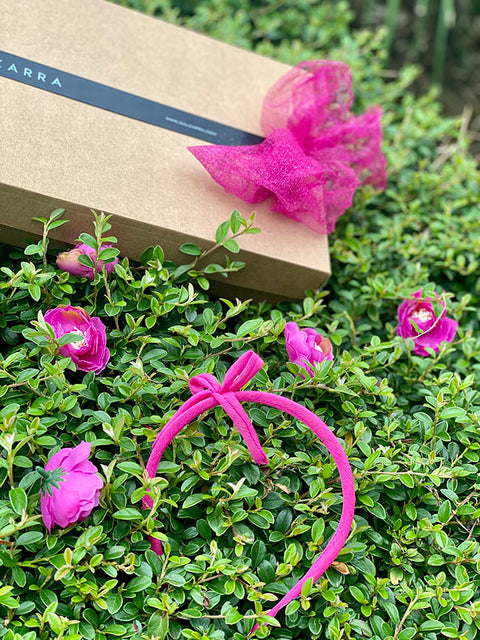 Fuchsia Bloom Diadem in Cyclamen