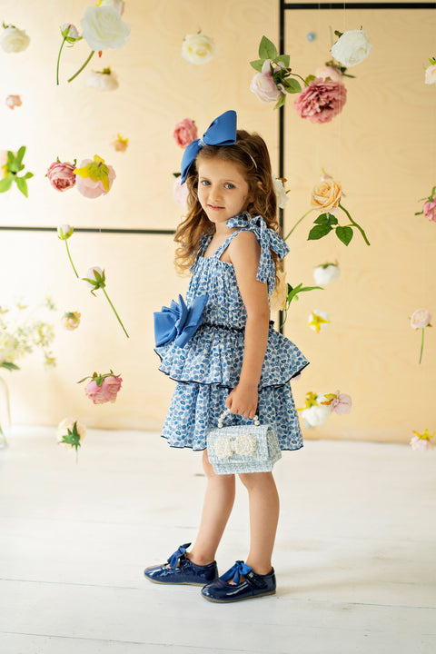 Sky Bouquet Детска рокля на цветчета
