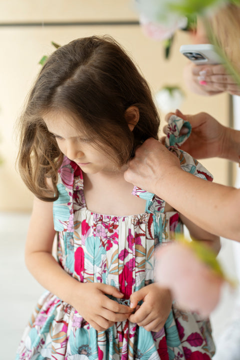 Bloomy Joy Цветна лятна рокля