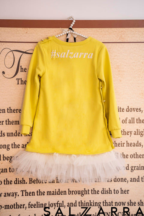 Minty Belle Tunic in lace with tulle