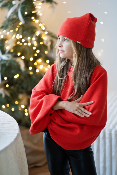 Amber Flame Sweater Оранжев пуловер