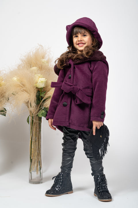 Biby in purple Палто в лилаво