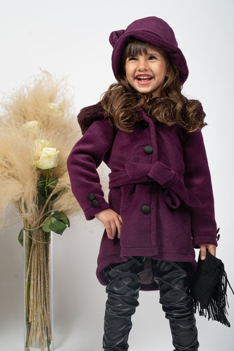 Biby in purple Шапка в лилаво