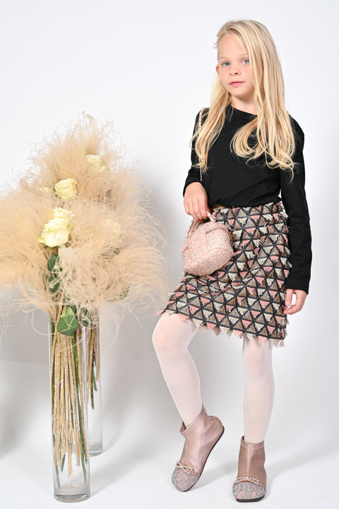 Rose Dream Пола пайети розово и златно