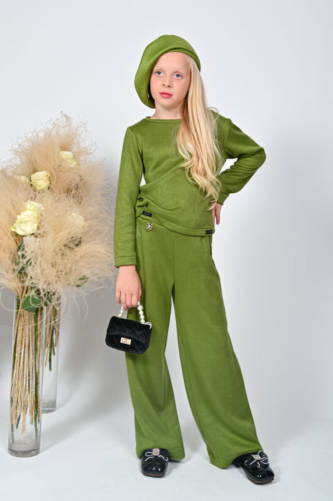 Moss Dream Зелена блуза