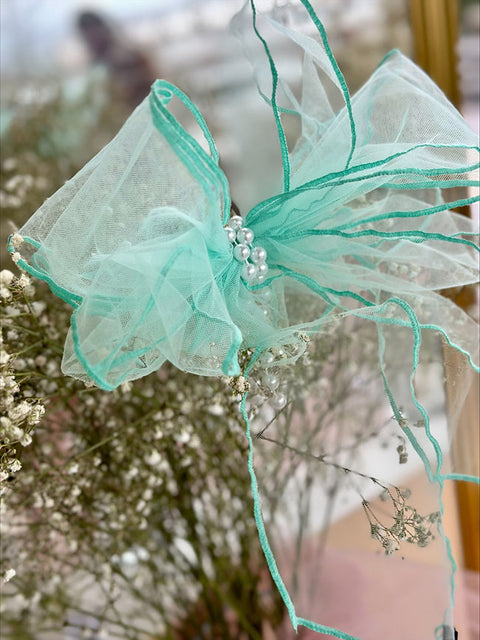 Meraly Green sequin and feather dress