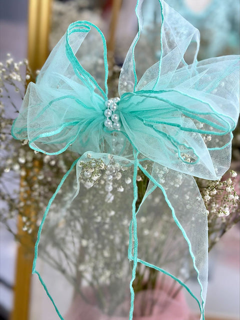 Meraly Green sequin and feather dress