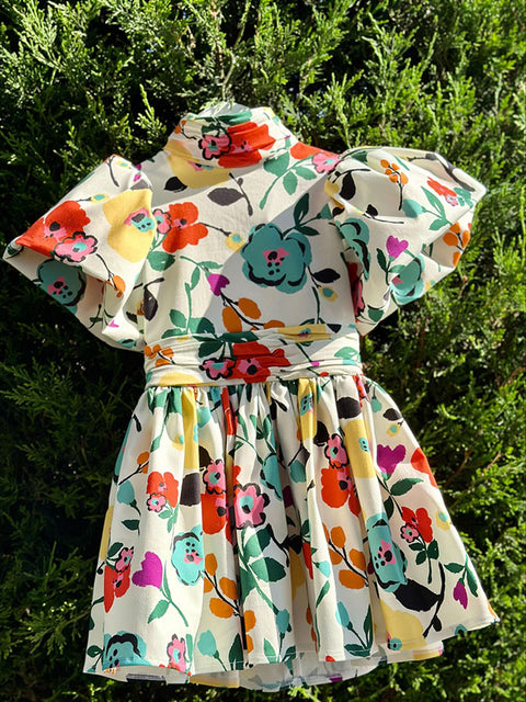 Fiore Vivo floral dress