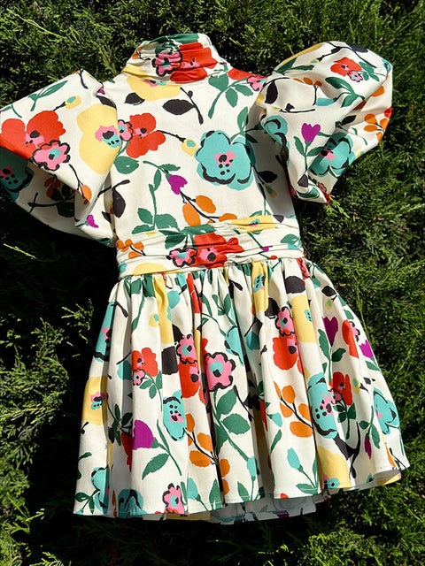 Fiore Vivo floral dress
