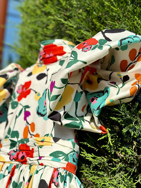 Fiore Vivo floral dress