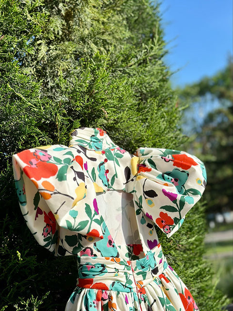 Fiore Vivo floral dress