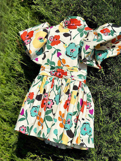 Fiore Vivo floral dress