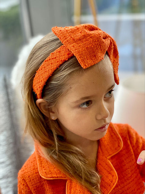 Tangerine Cloud Tiara