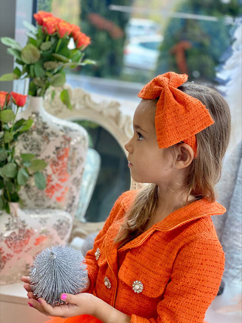 Tangerine Cloud Tiara