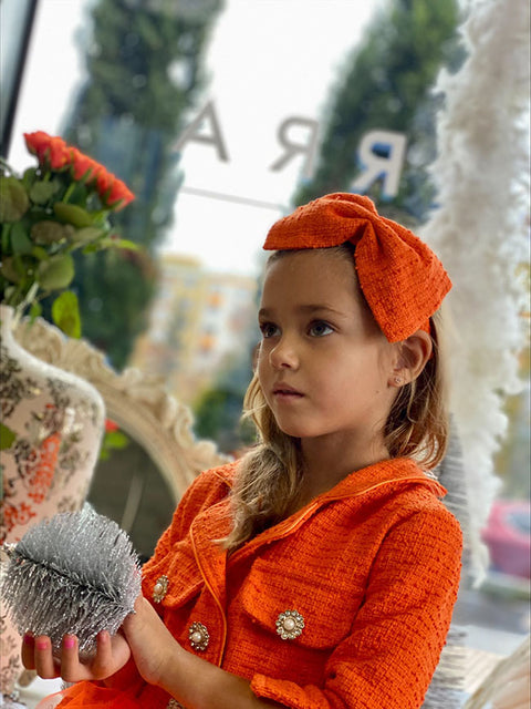 Tangerine Cloud Tiara