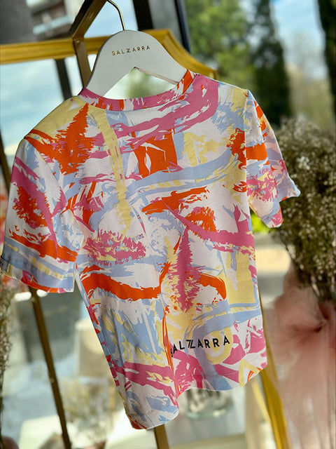 Sunny Pop Блуза с къс ръкав