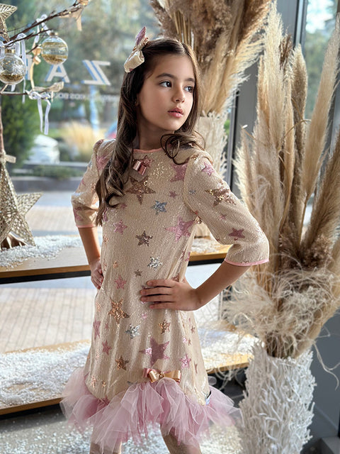 Amazing Star Children's sequin dress
