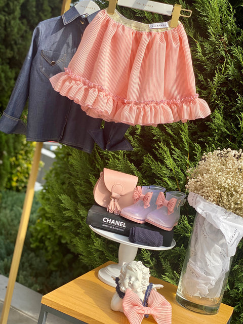 Powder Morning Детска пола органза