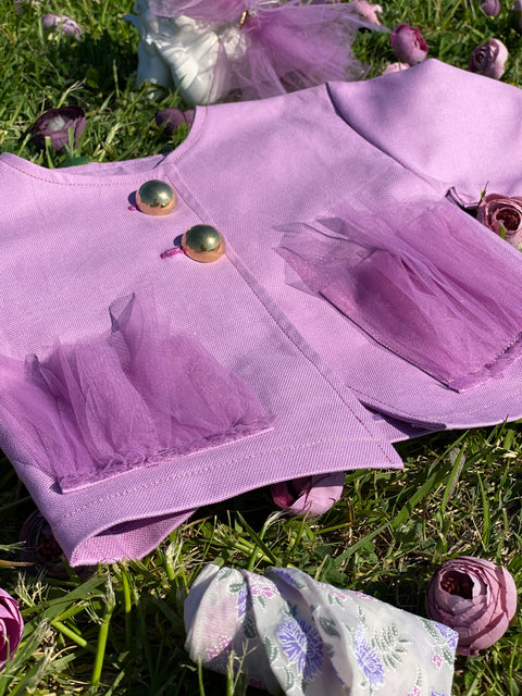 Violet Charm jacket in violet