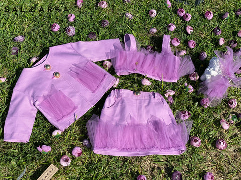 Violet Charm skirt in violet