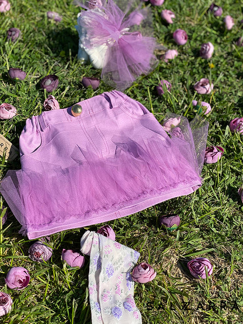 Violet Charm skirt in violet