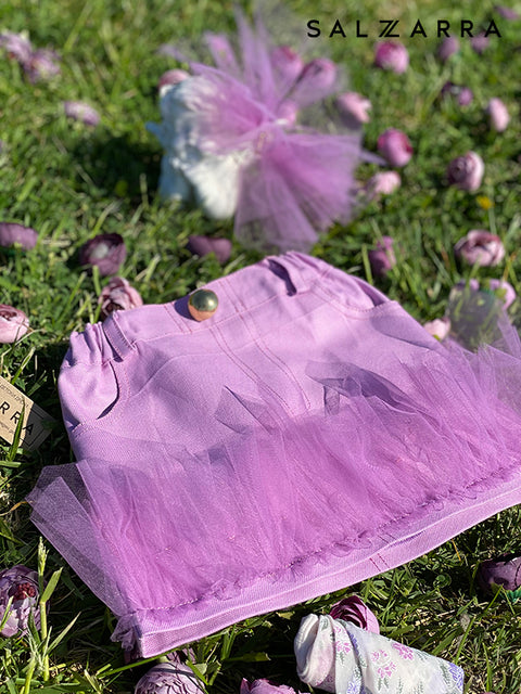 Violet Charm skirt in violet