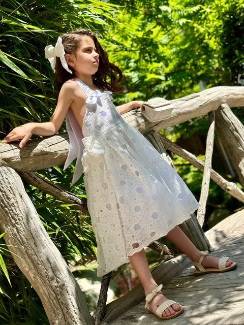 Stella Bianca Elegant white ribbon