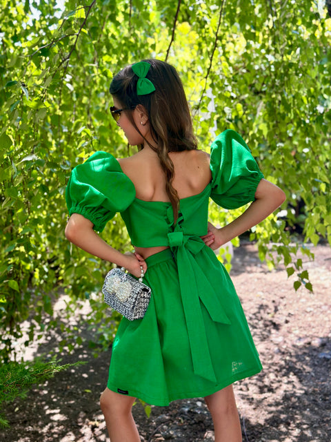 Verde Vita Children's green skirt