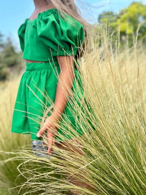 Verde Vita Children's green skirt