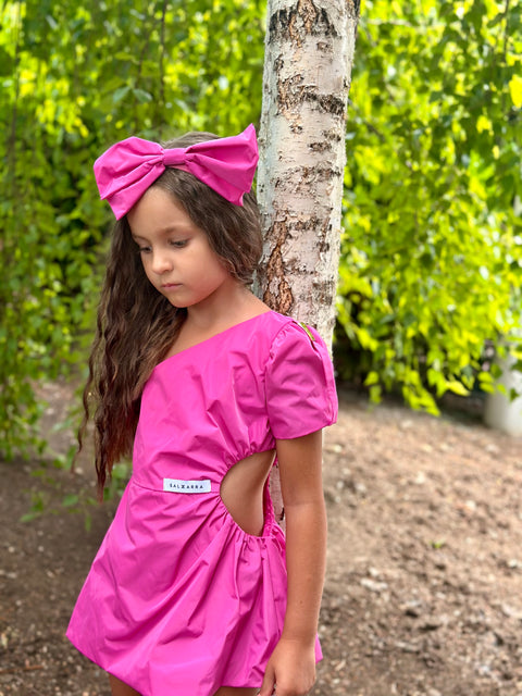 Fucsia Glow Bow Аксесоар за коса