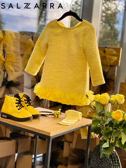 Golden Daze Детска рокля