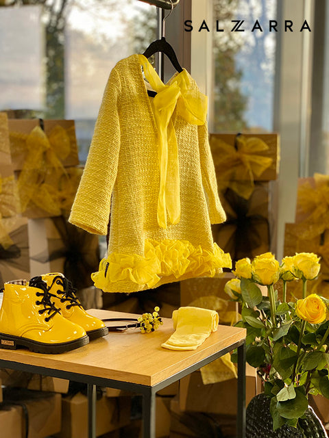 Golden Daze Детска рокля