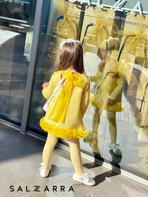 Golden Daze Детска рокля