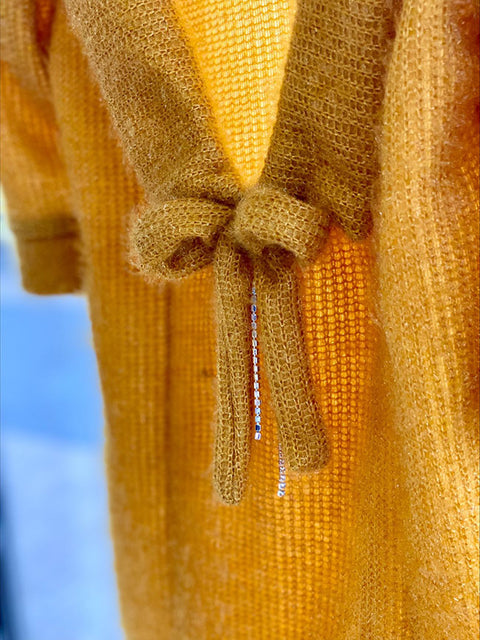 Golden Tale Tunic Dress in Mustard