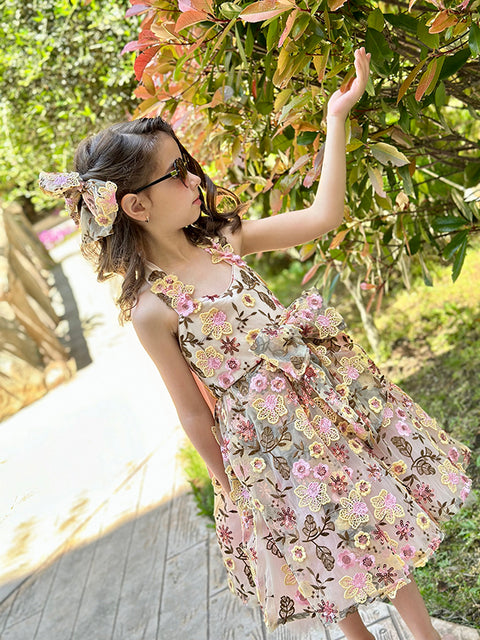 Fleur d’Été Детска рокля на цветя