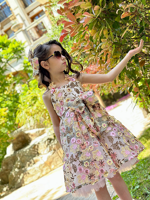 Fleur d’Été Детска рокля на цветя