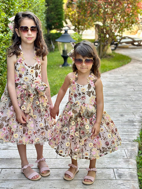 Fleur d’Été Детска рокля на цветя