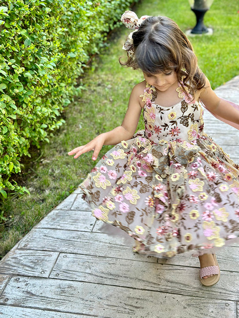 Fleur d’Été Детска рокля на цветя