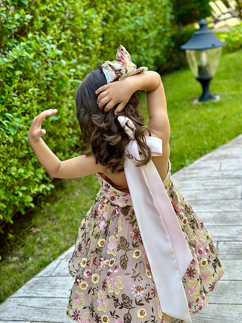 Fleur d’Été Детска рокля на цветя