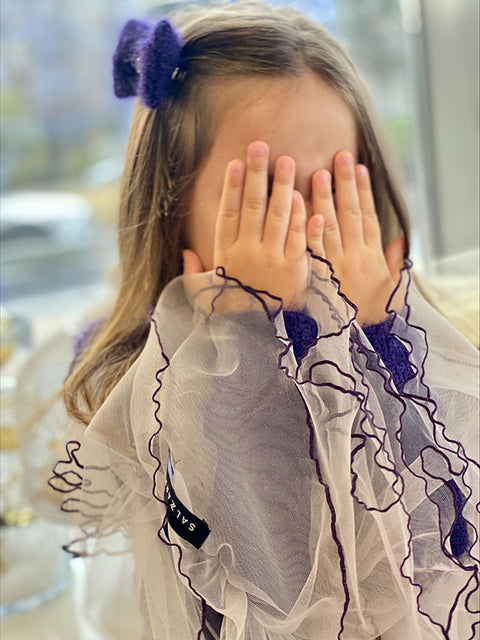 Violet Mist Tunic Dress in Purple