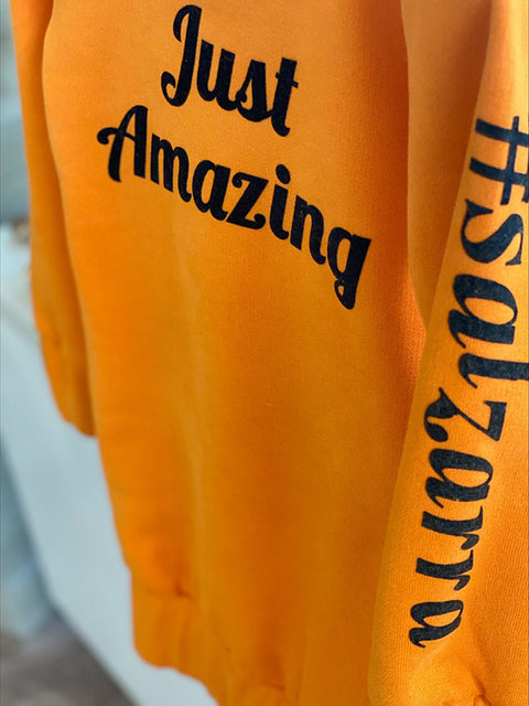 Bold Spirit Tunic in orange