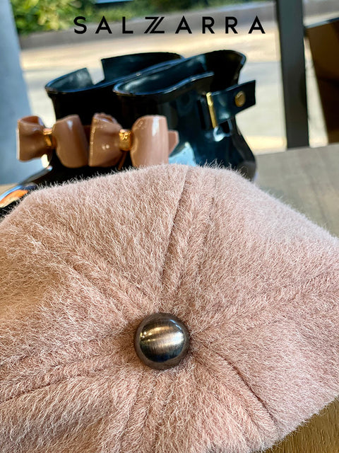 Cocoa Belle Coat Brown wool coat