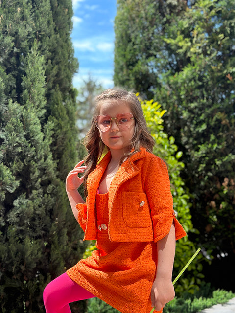 Orange Bijou Jacket