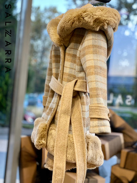 Caramel Whisper Children's Coat