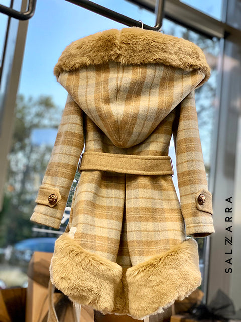 Caramel Whisper Children's Coat