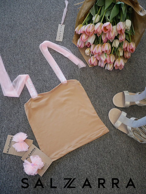 Mocha Charm Детски топ кафяво трико