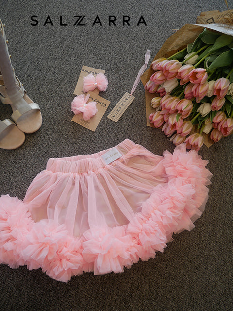 Chewing Gum Mesh Skirt