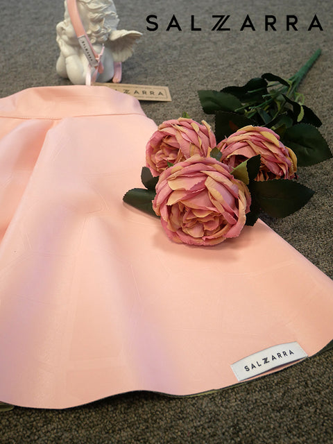 Baby Pink Розова пола от еко кожа