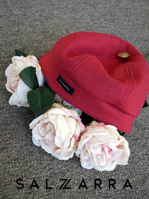 Rosy Houndstooth Палто в марсала